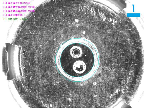 機(jī)器視覺檢測方案 底部檢測穿孔